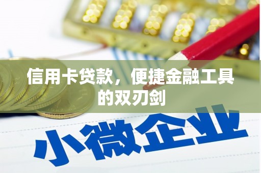 澜沧信用卡贷款，便捷金融工具的双刃剑