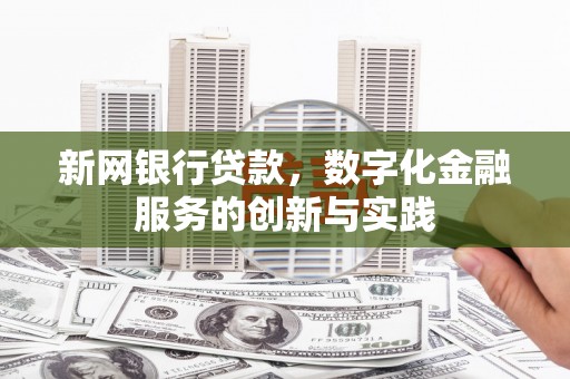馆陶新网银行贷款，数字化金融服务的创新与实践