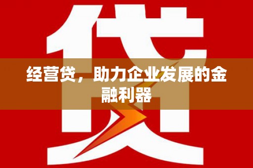 凉山经营贷，助力企业发展的金融利器