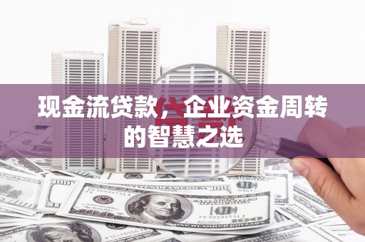 谢家集现金流贷款，企业资金周转的智慧之选