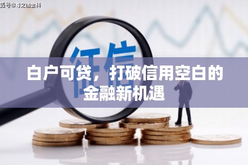 恒山白户可贷，打破信用空白的金融新机遇
