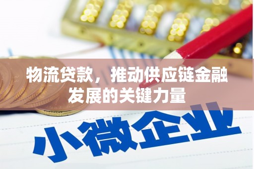 霞浦物流贷款，推动供应链金融发展的关键力量