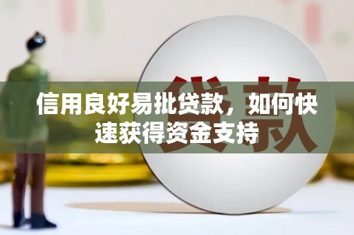 临西信用良好易批贷款，如何快速获得资金支持