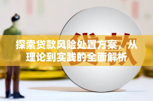 精河探索贷款风险处置方案，从理论到实践的全面解析