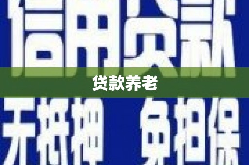 齐河贷款养老