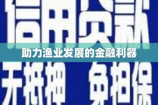 文安助力渔业发展的金融利器